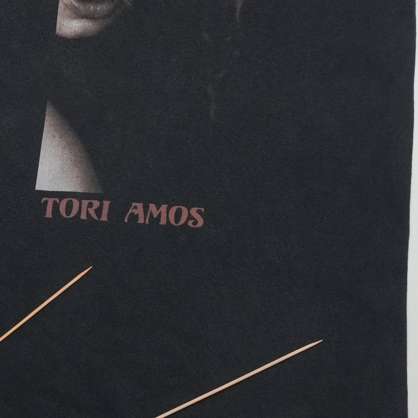 1996 Tori Amos Tour Shirt Back Graphic