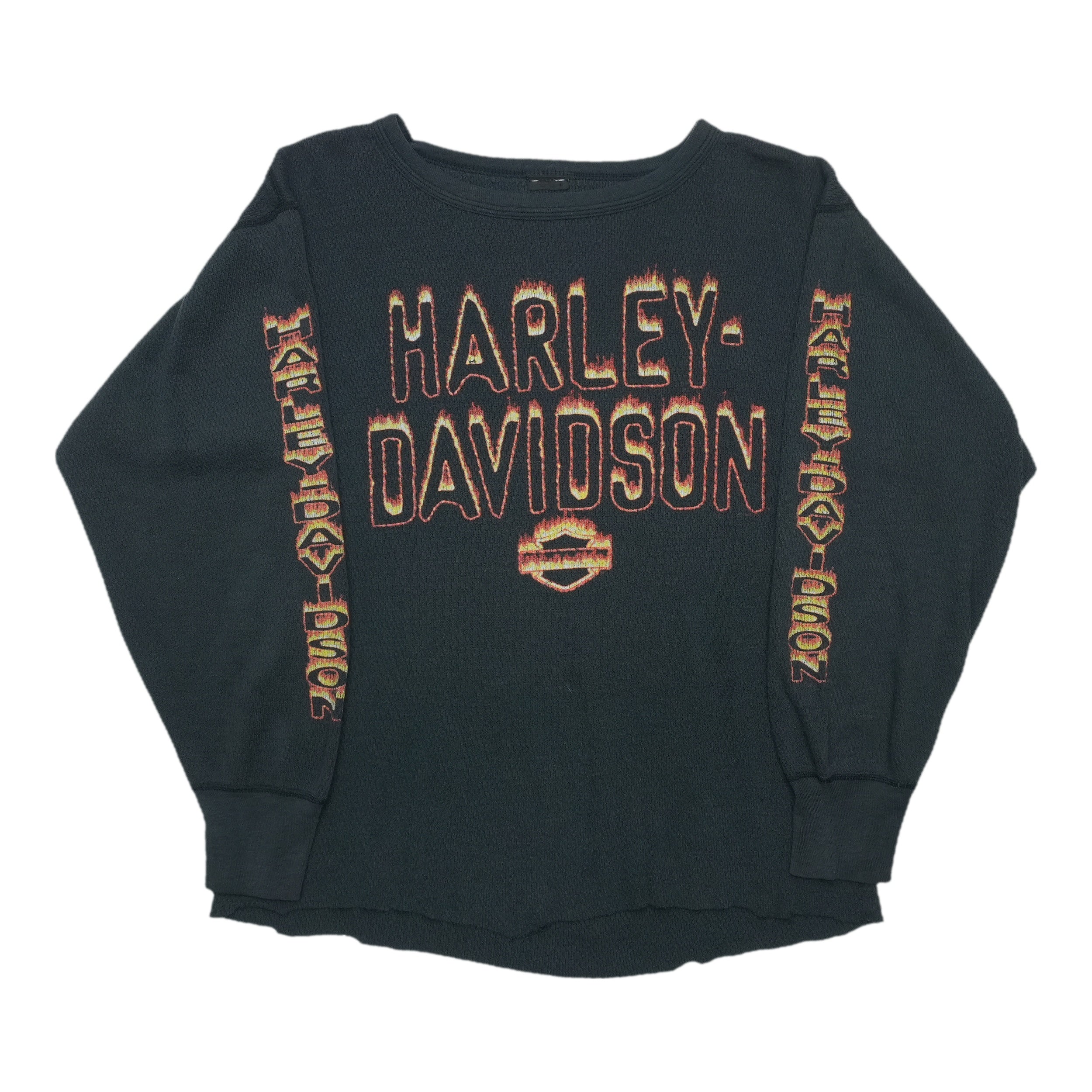 2000s Harley Davidson San Jose California Thermal Shirt | WyCo Vintage