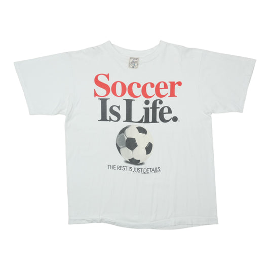 1992 Soccer Is Life Shirt Front