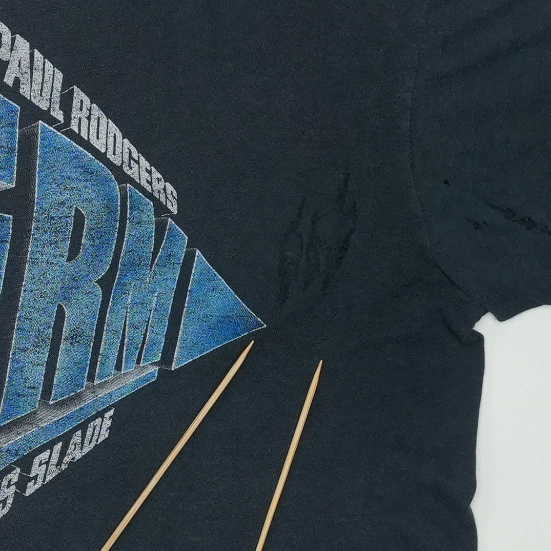 1985 The Firm USA Tour Shirt Detail 3