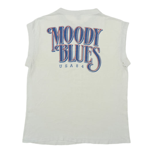 1984 Moody Blues Summer Nights Tank Top Back
