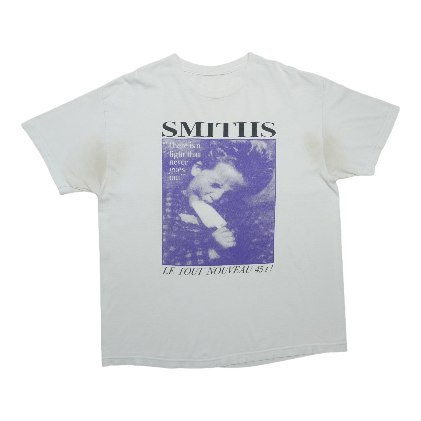 1980s The Smiths There Is A Light That Never Goes Out Shirt Front
