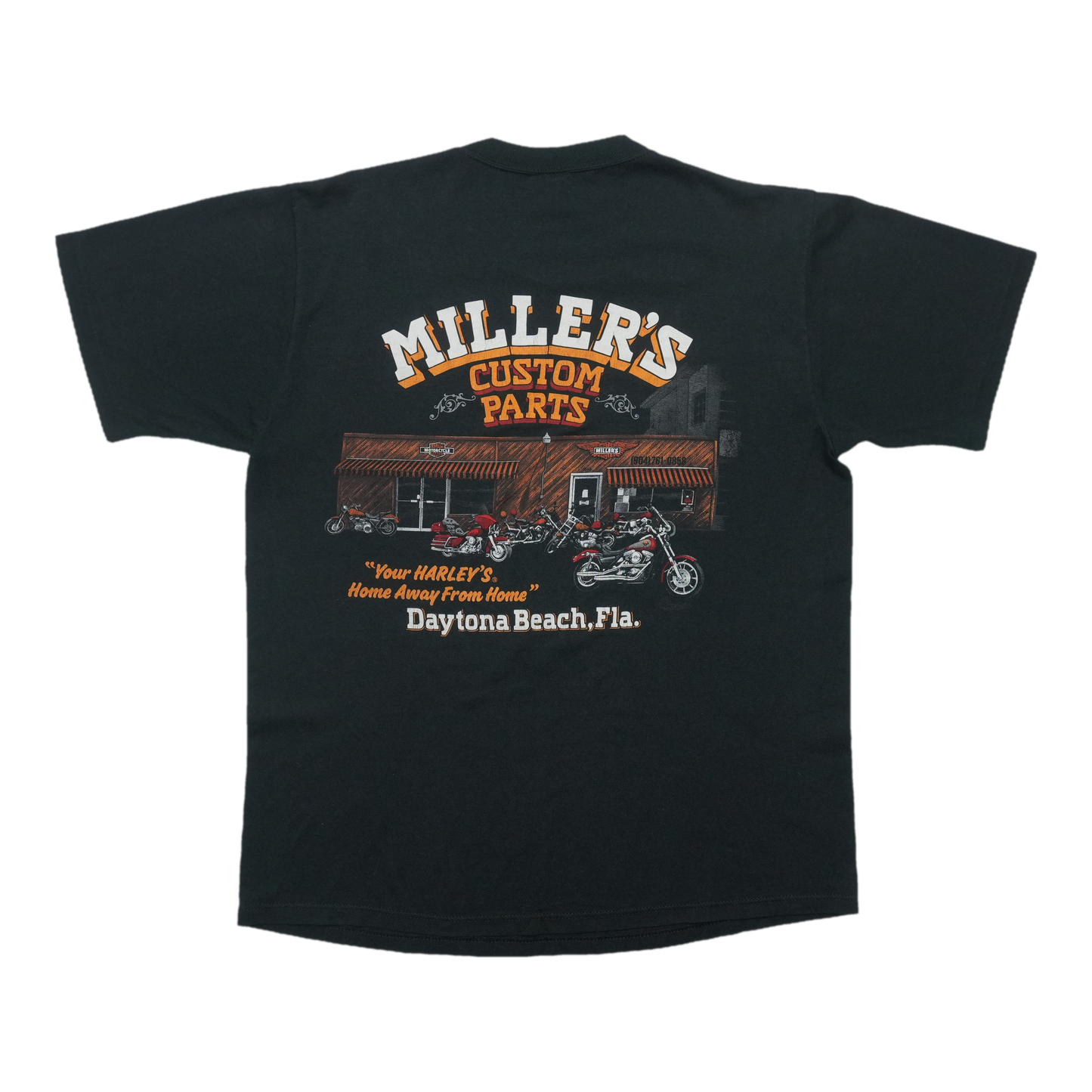 1980s Harley Davidson I May Be Used But Not Used Up ShirtBack