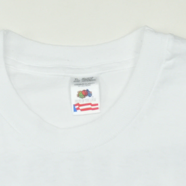 1998 The X-Files Trust No One Shirt Tag