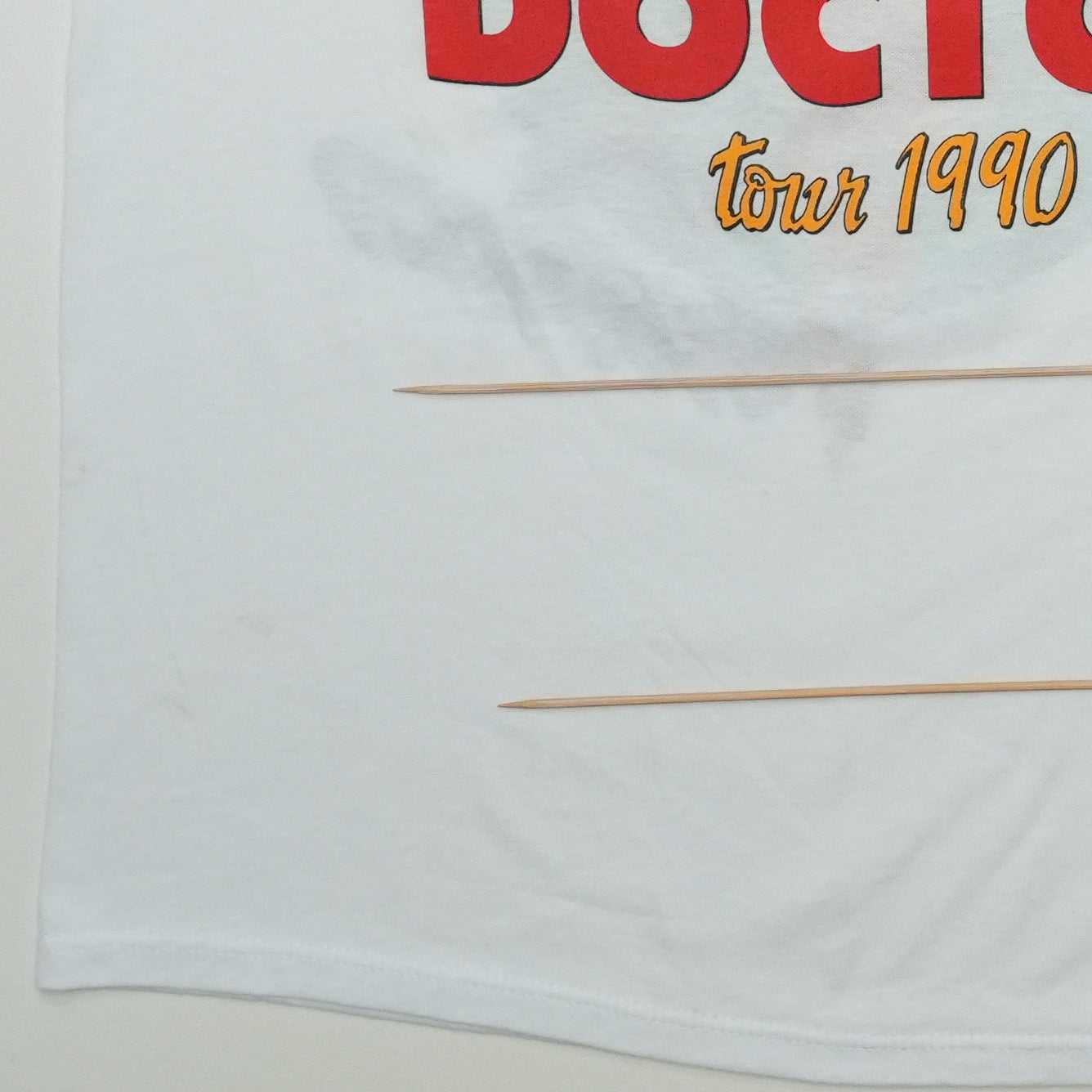 1990 Motley Crue Dr Feelgood Tour Shirt Back Detail 2