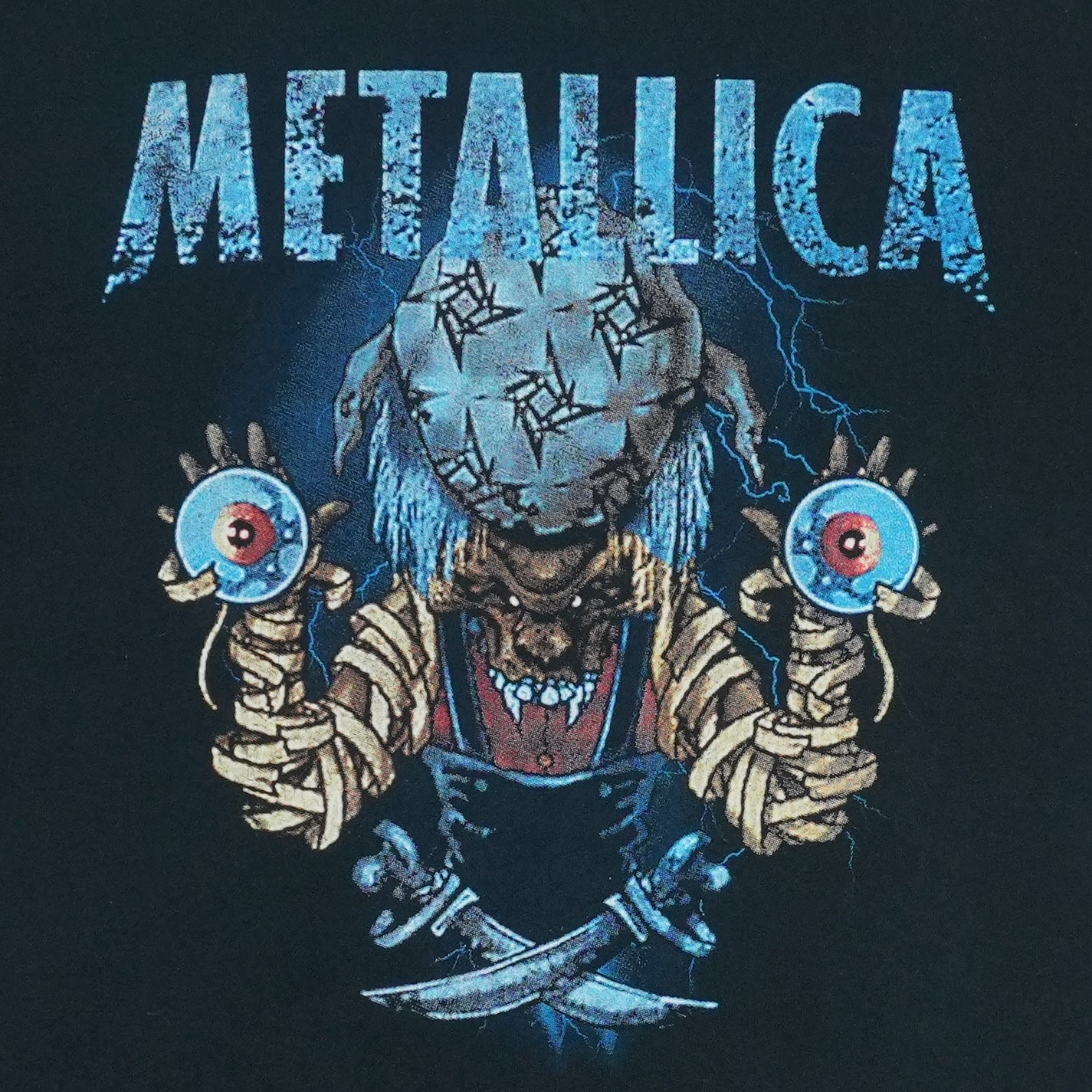 2004 Metallica Madly In Anger With The World Tour Shirt Detail 2