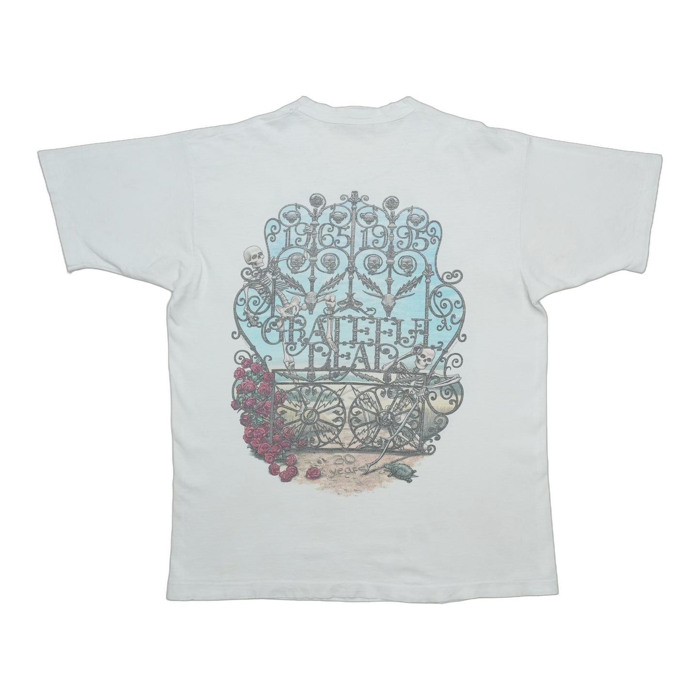 1995 Grateful Dead 30th Anniversary Shirt Back