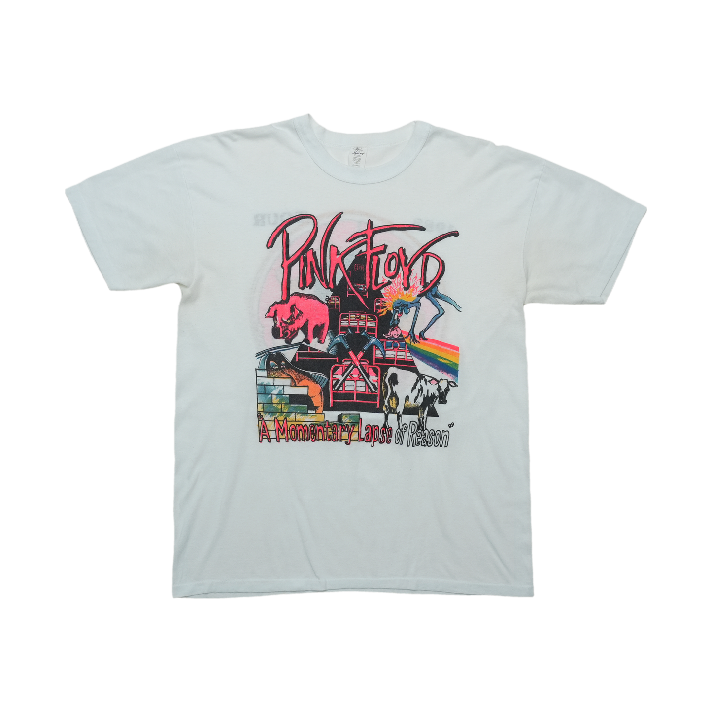 1988 Pink Floyd A Momentary Lapse of Reason Tour Shirt Front
