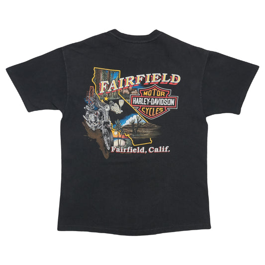 1993 Harley Davidson Fairfield California Shirt