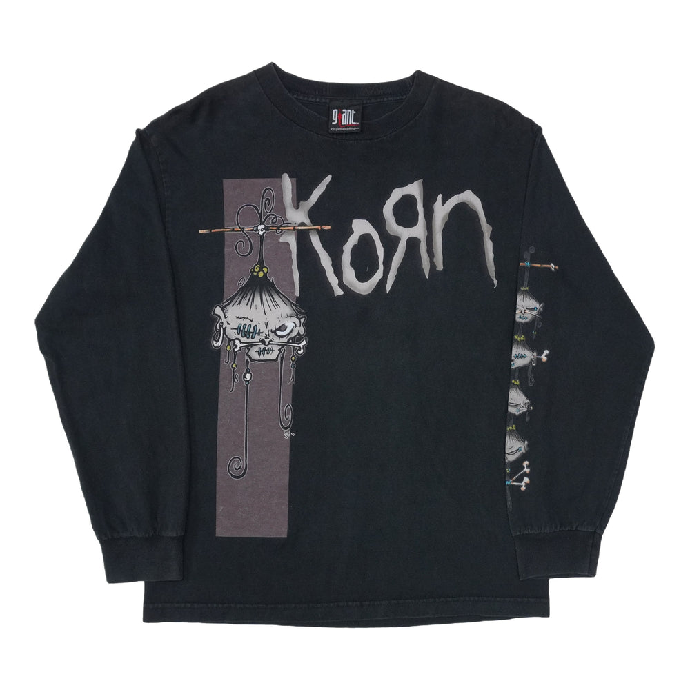 2000s Korn Long Sleeve Shirt Front