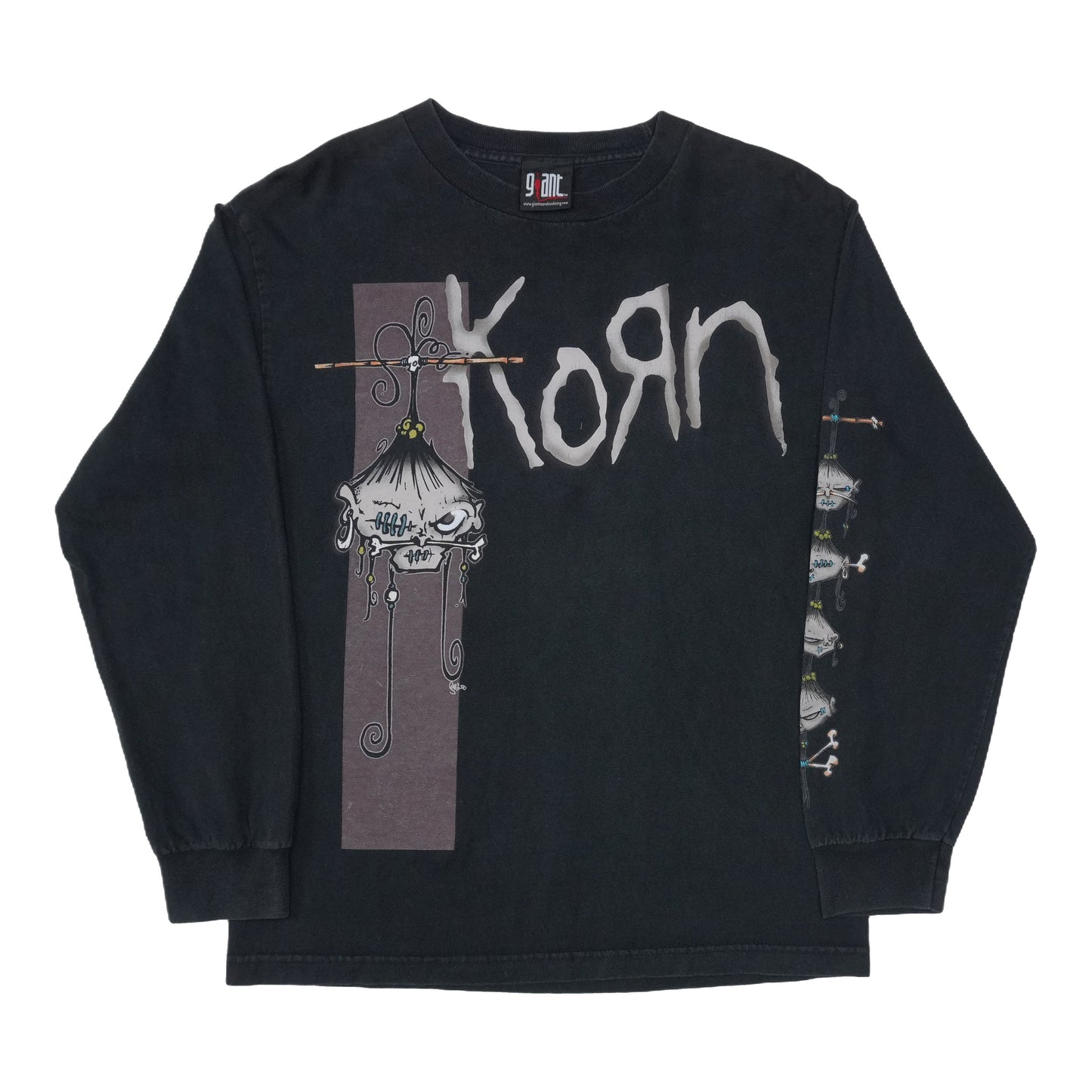 2000s Korn Long Sleeve Shirt Front