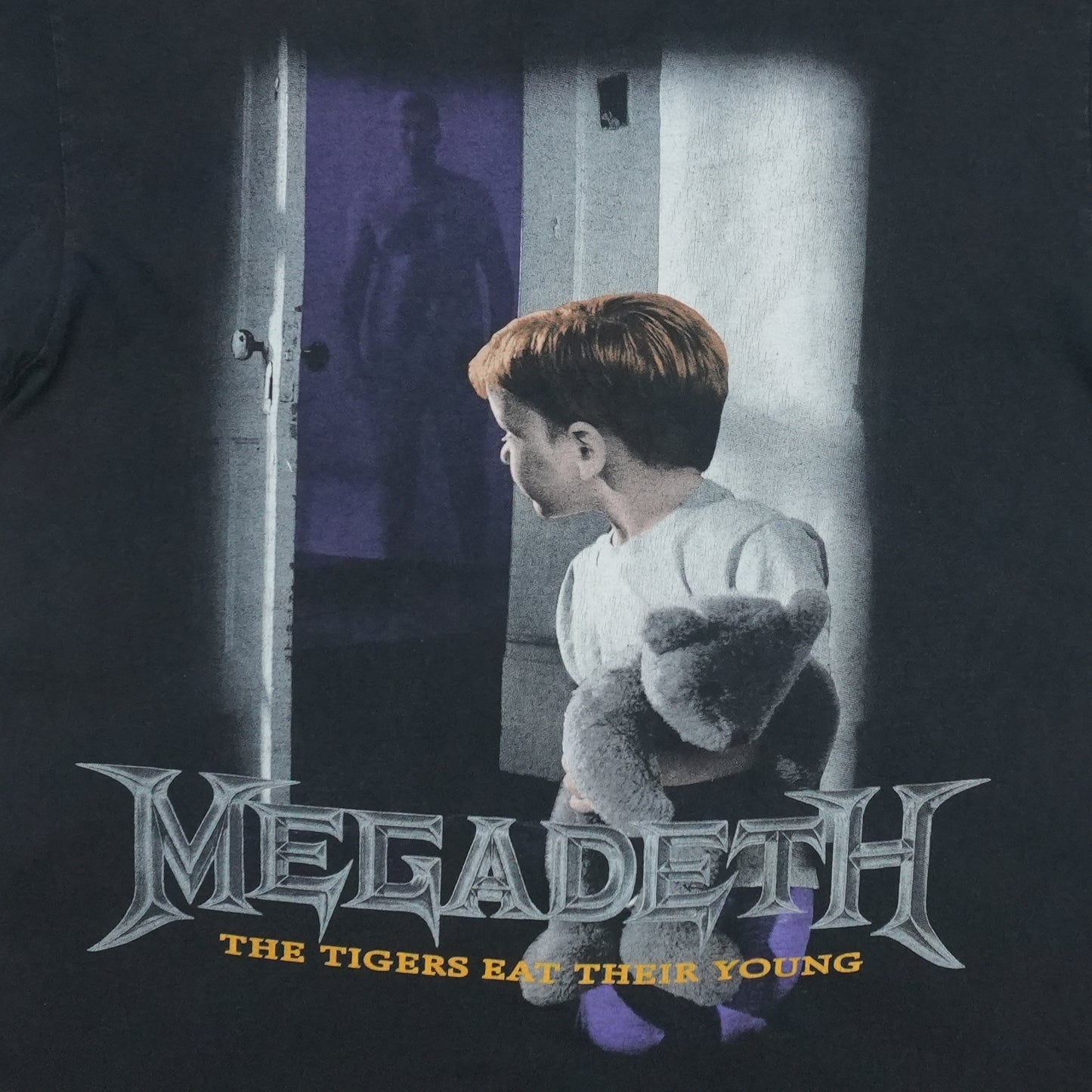 1994 Megadeth Train of Consequences Shirt Front Detail 1