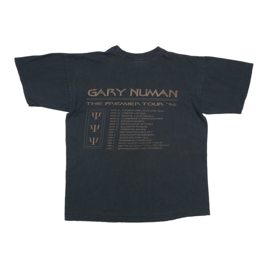 1996 Gary Numan Premier Tour Shirt Back
