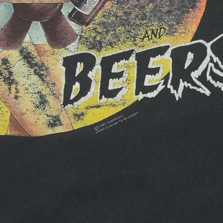 1990 Warrant Cherry Pie Tour Shirt