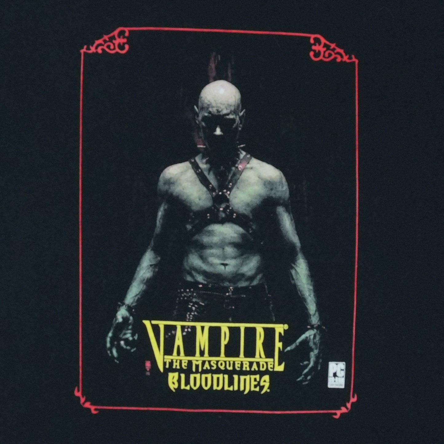 2004 Vampire The Masquerade Bloodlines Shirt Detail 2