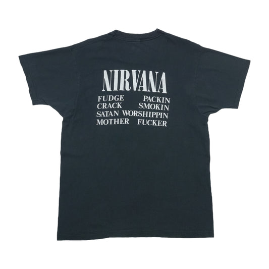 1991 Nirvana Vestibule Shirt Back