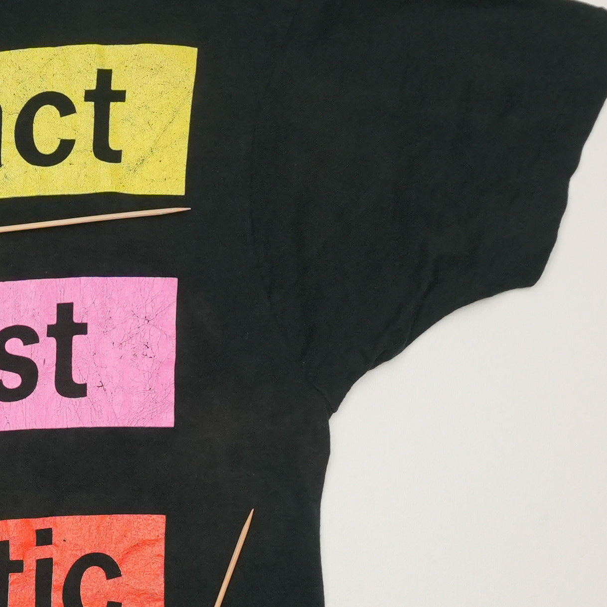 1988 Duran Duran Big Thing Abstract Idealist Romantic Shirt Back Detail 3
