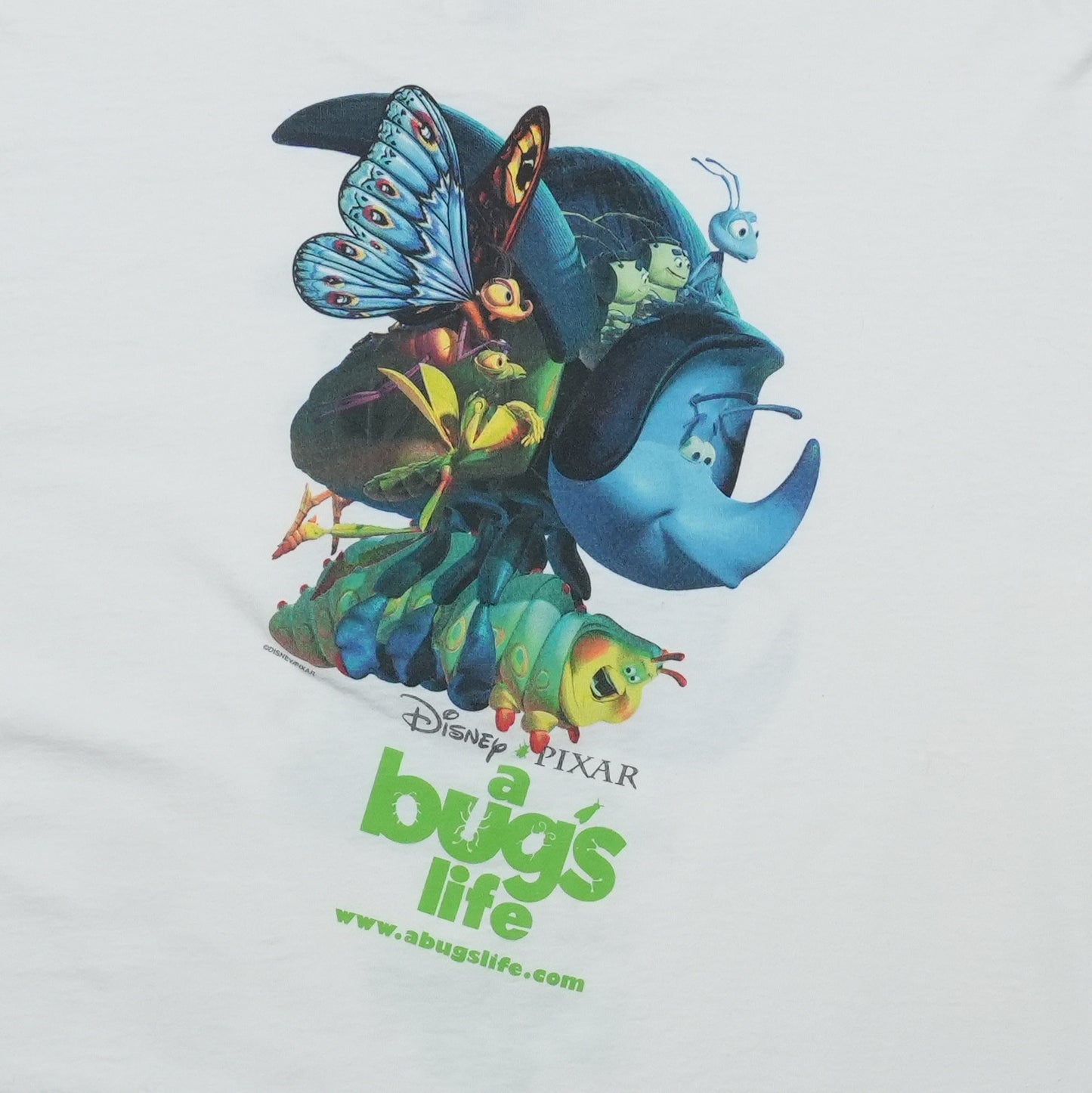1998 A Bug's Life Disney Pixar Shirt Detail 2
