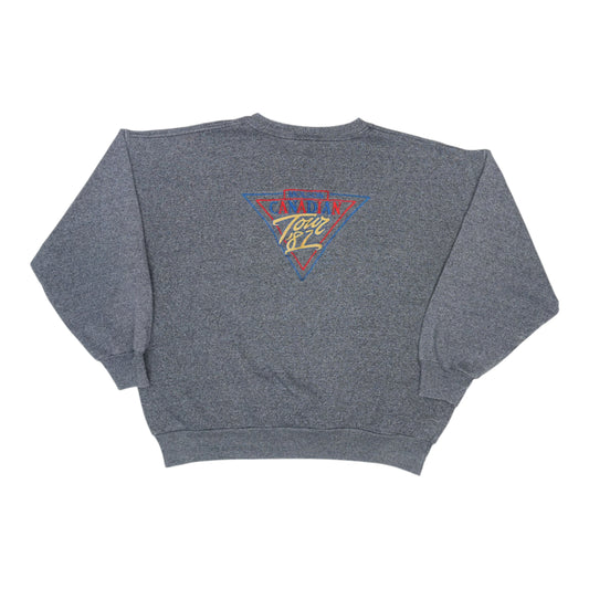 1987 Fleetwood Mac Canadian Tour Crew Sweatshirt Back