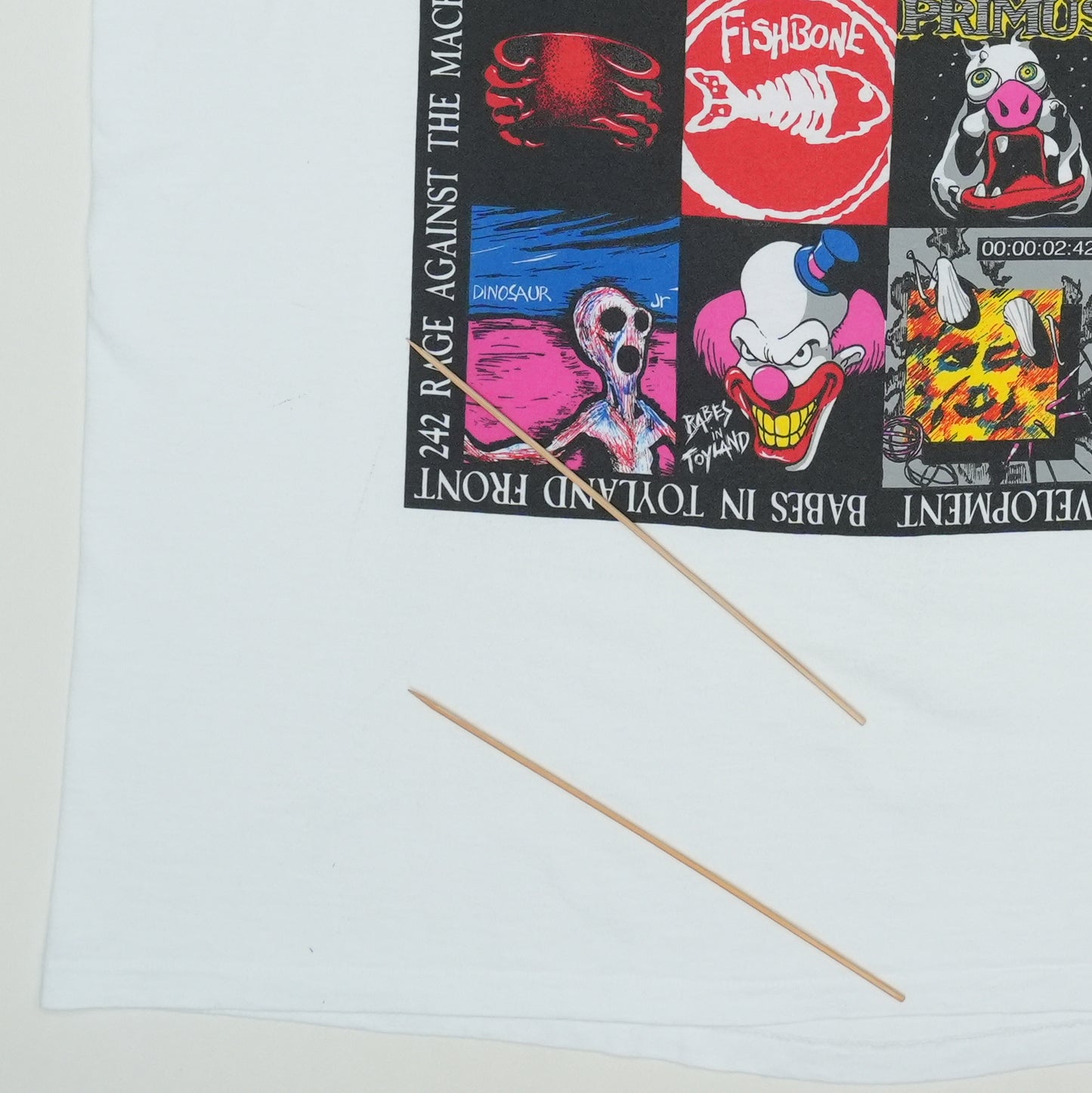 1993 Lollapalooza Music Festival Tour Shirt