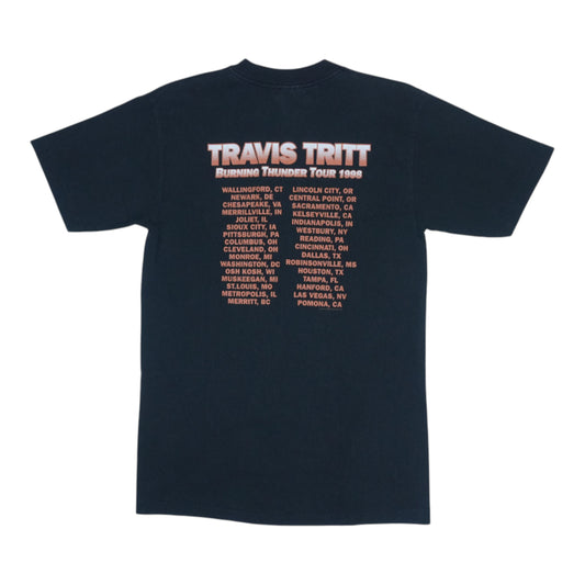 1998 Travis Tritt Burning Thunder Tour Shirt
