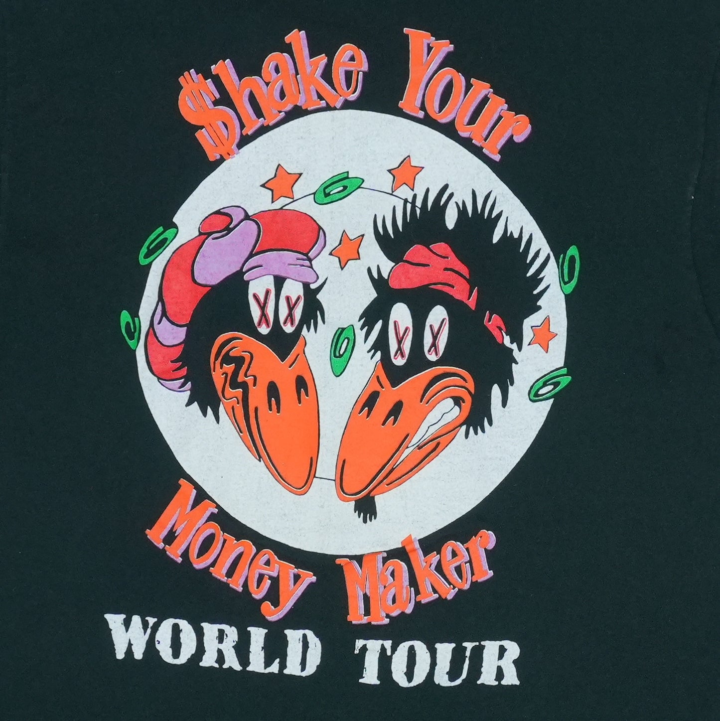 1990 Black Crowes Shake Your Money Maker World Tour Shirt