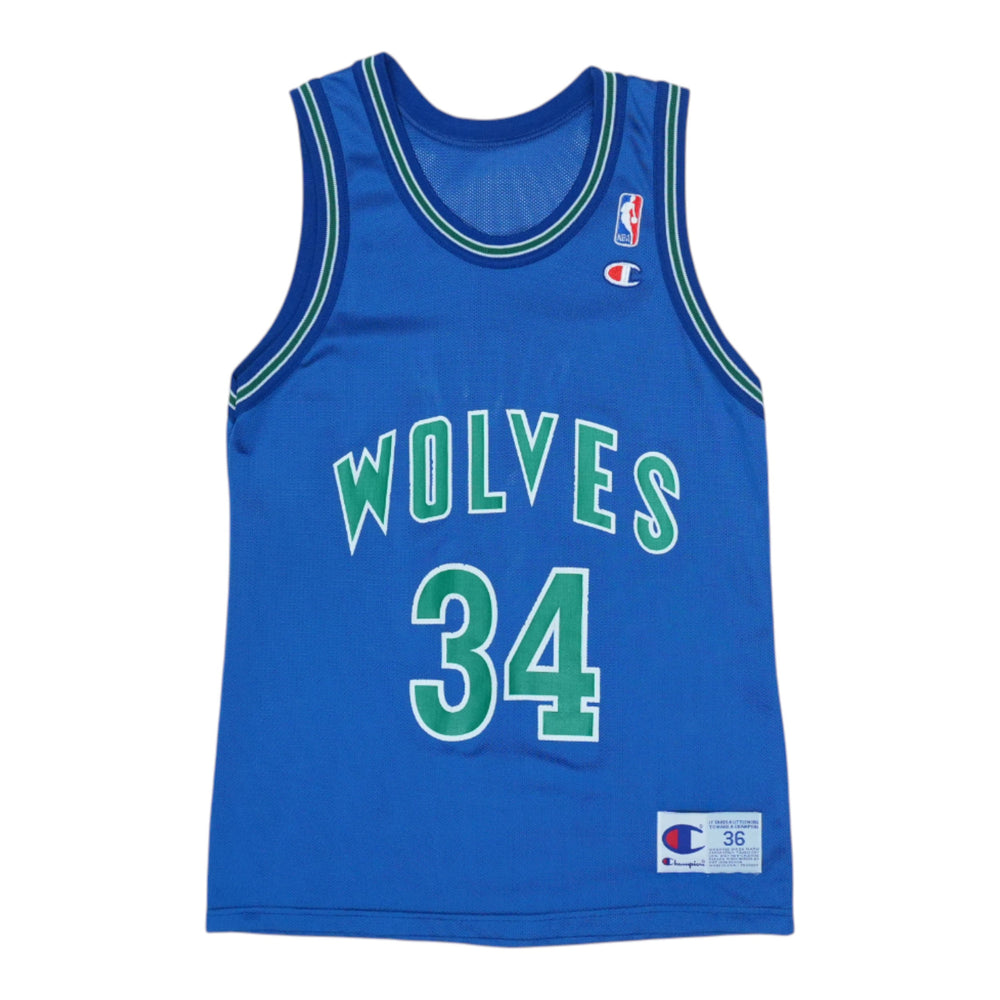 1990s Isaiah Rider Jr Minnesota Timberwolves Basketball Jersey