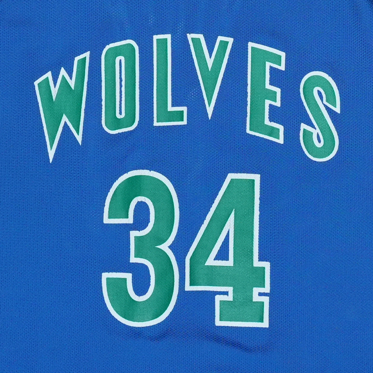 1990s Isaiah Rider Jr Minnesota Timberwolves Basketball Jersey