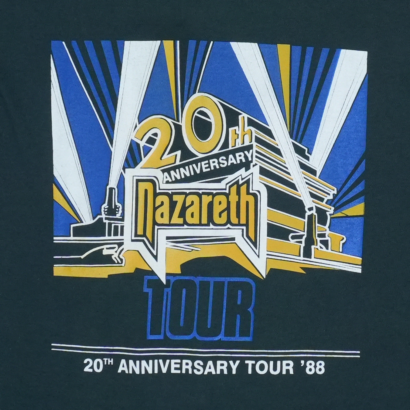 1988 Nazareth 20th Anniversary Fox Tour Shirt