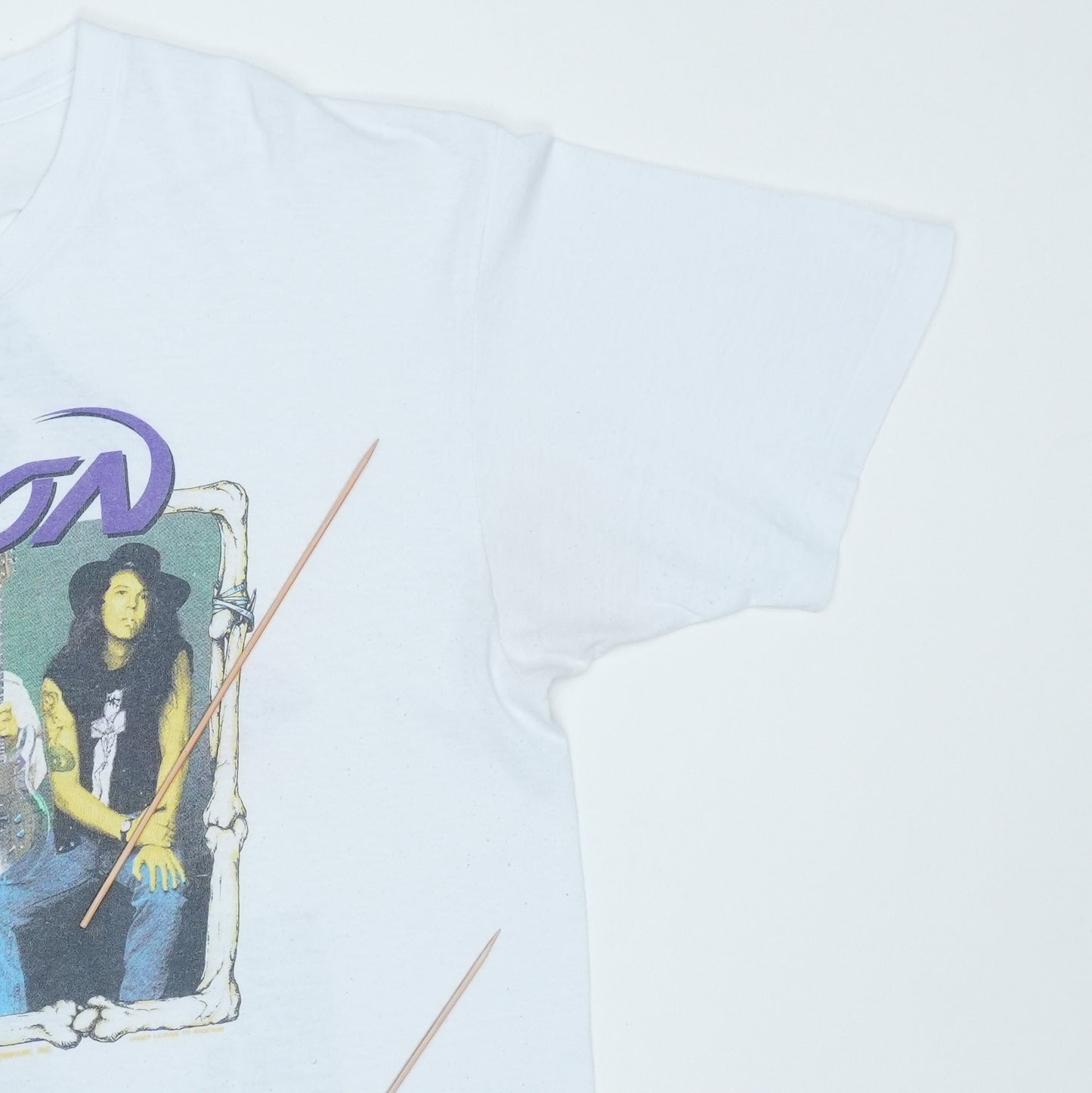 1990 Poison Flesh & Blood Tour Shirt