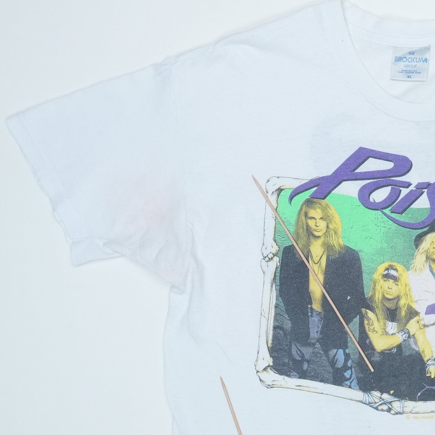 1990 Poison Flesh & Blood Tour Shirt