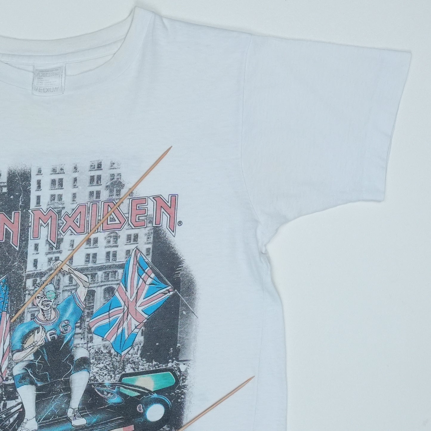 1987 Iron Maiden Somewhere In New York Concert Shirt