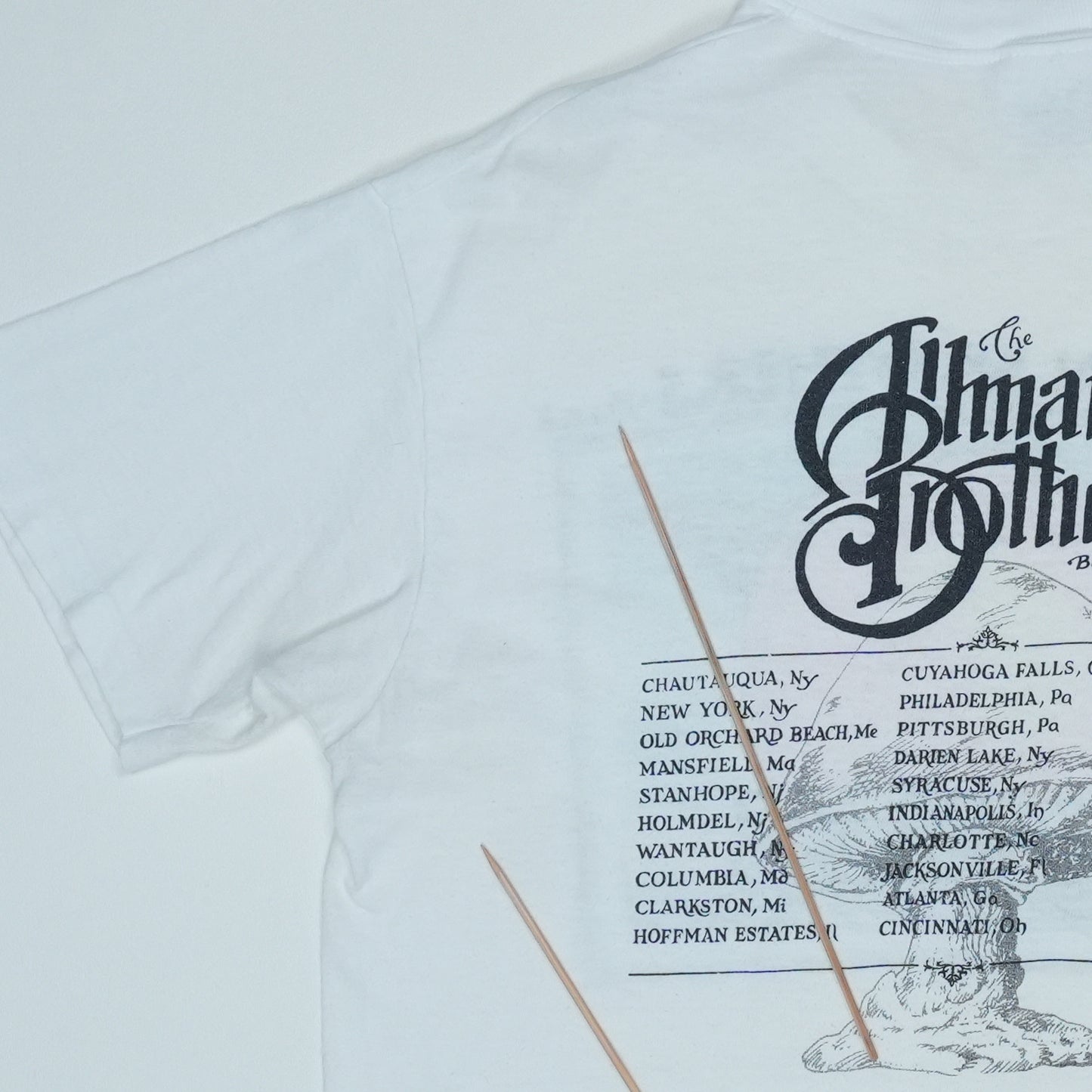 1990 Allman Brothers Tour Shirt