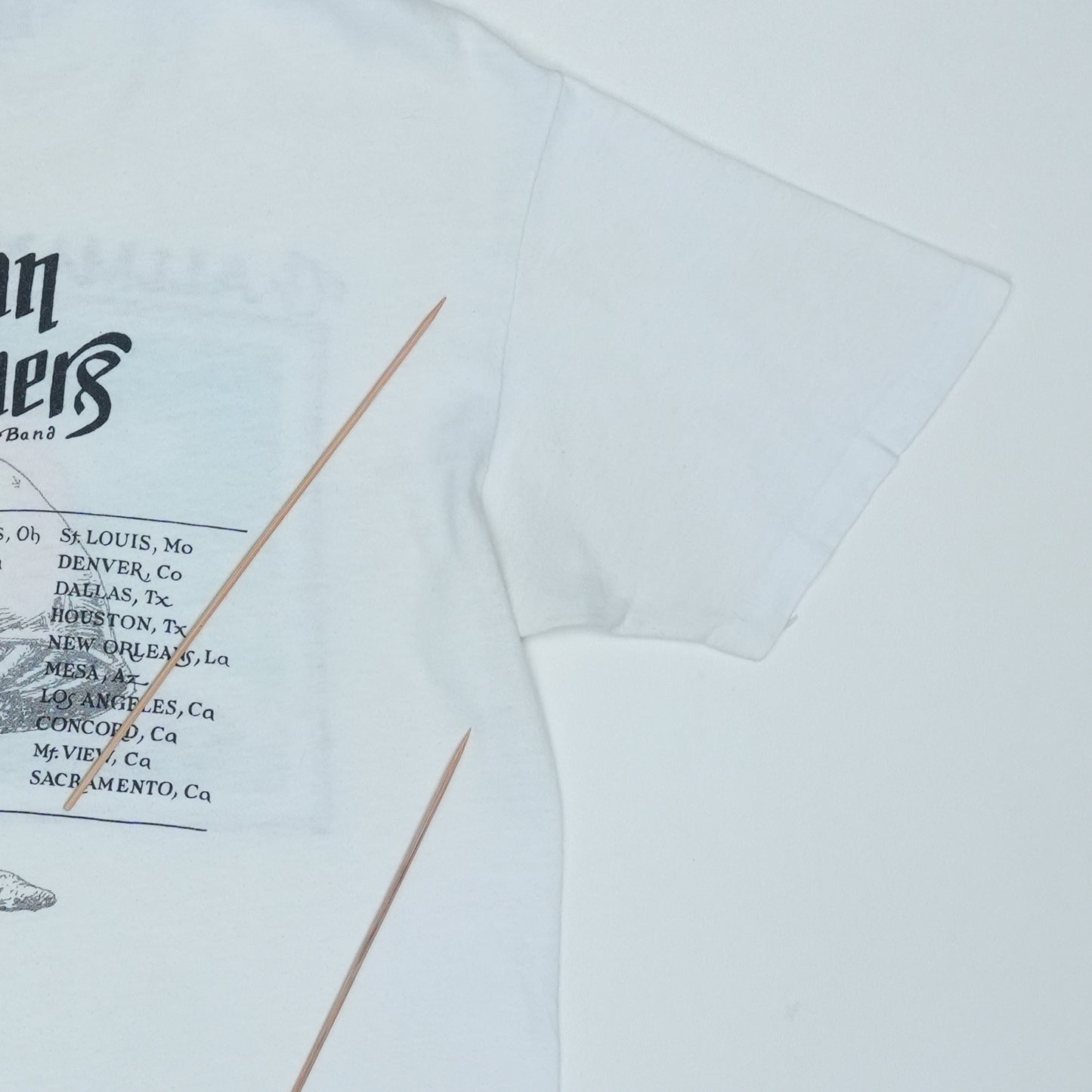 1990 Allman Brothers Tour Shirt