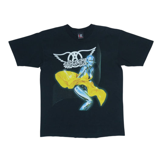 2000 Aerosmith Just Push Play Shirt
