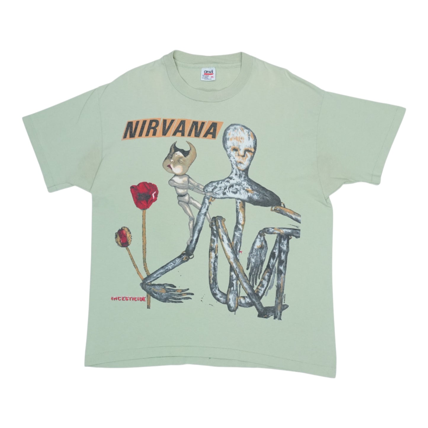 1993 Nirvana Incesticide Shirt