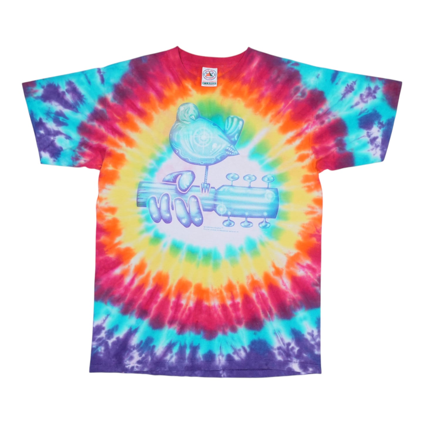 1994 Woodstock Festival Tie Dye Shirt