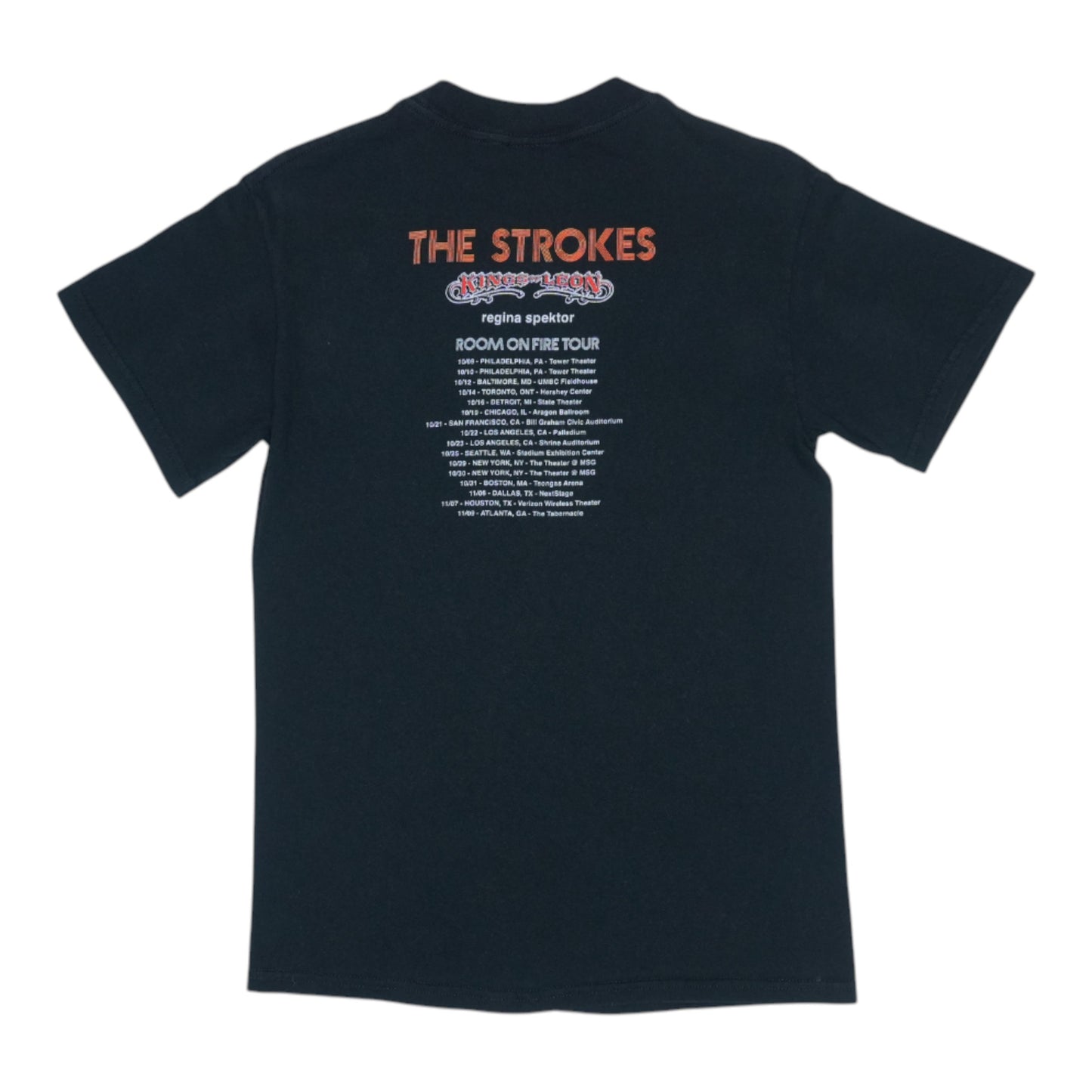 2003 The Strokes Room On Fire Tour Shirt
