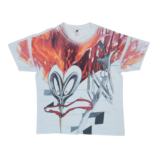 1999 Pink Floyd The Wall All Over Shirt