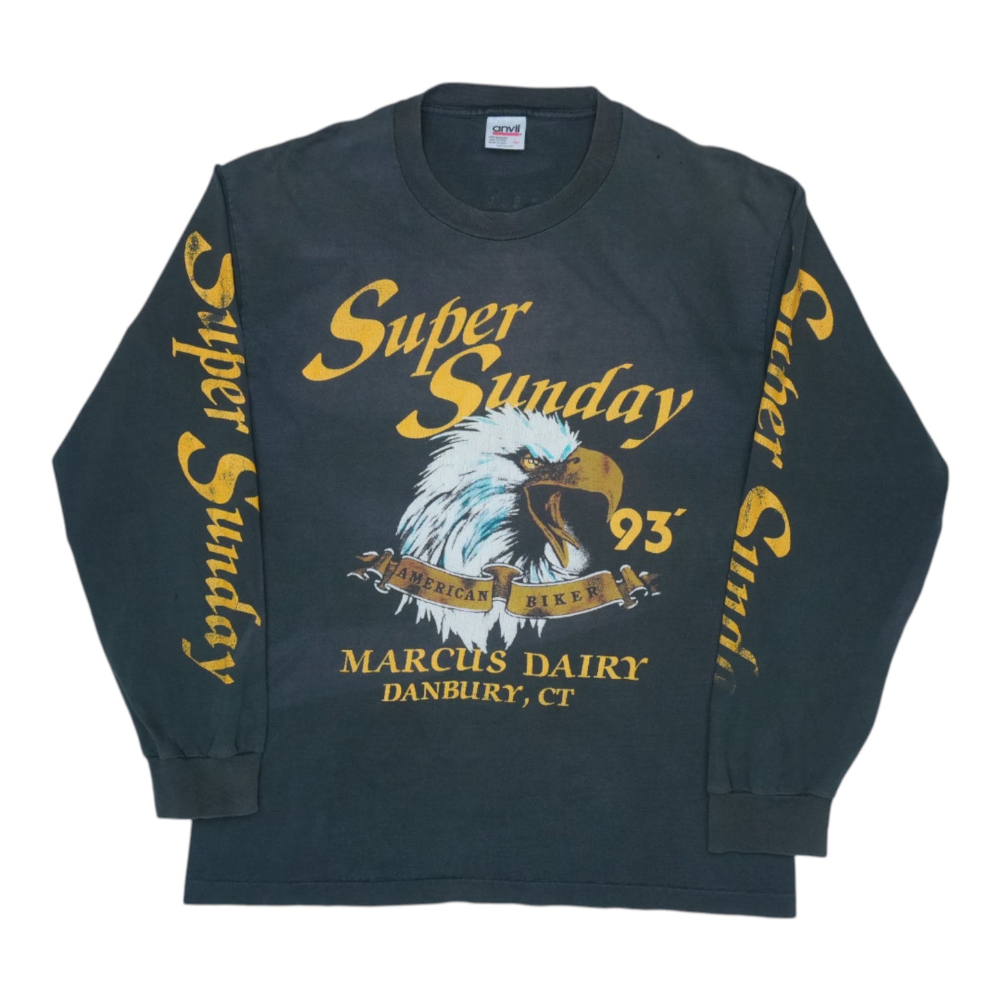 1993 Super Sunday Motorcycle Long Sleeve Shirt