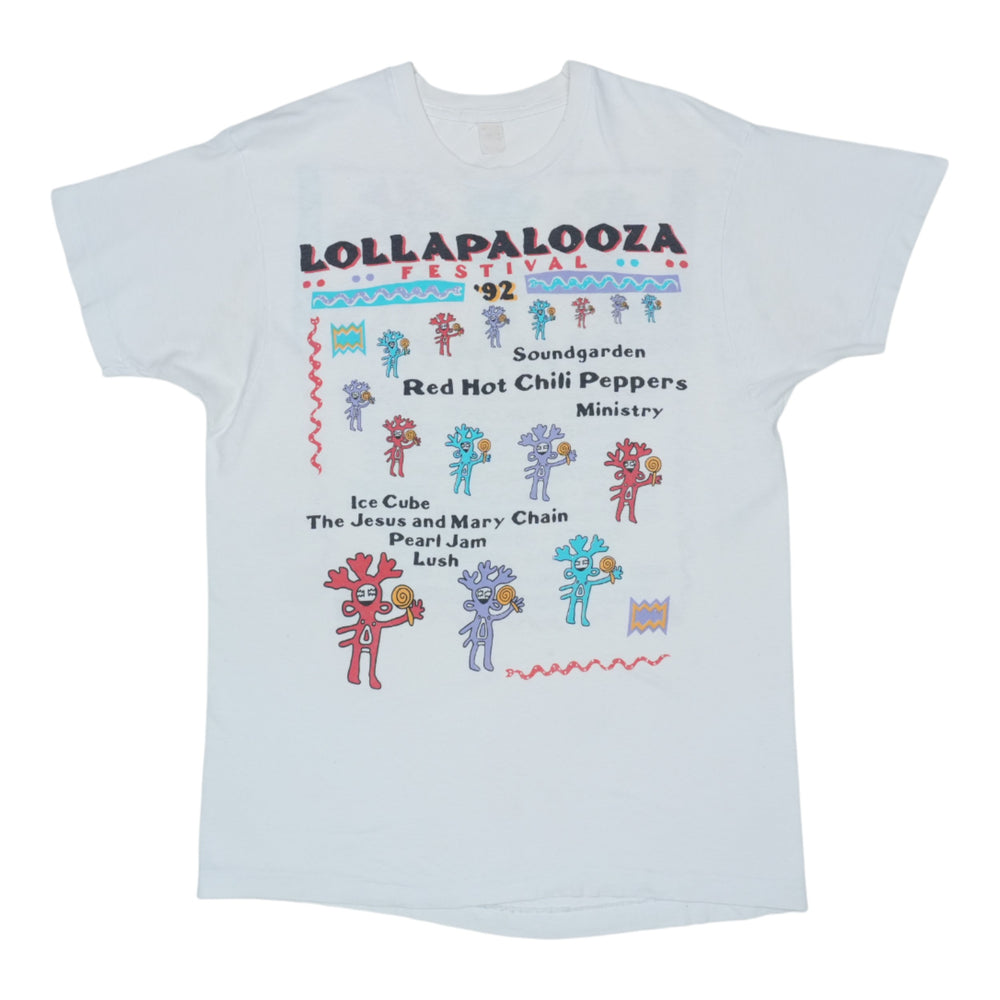 1992 Lollapalooza Music Festival Tour Shirt