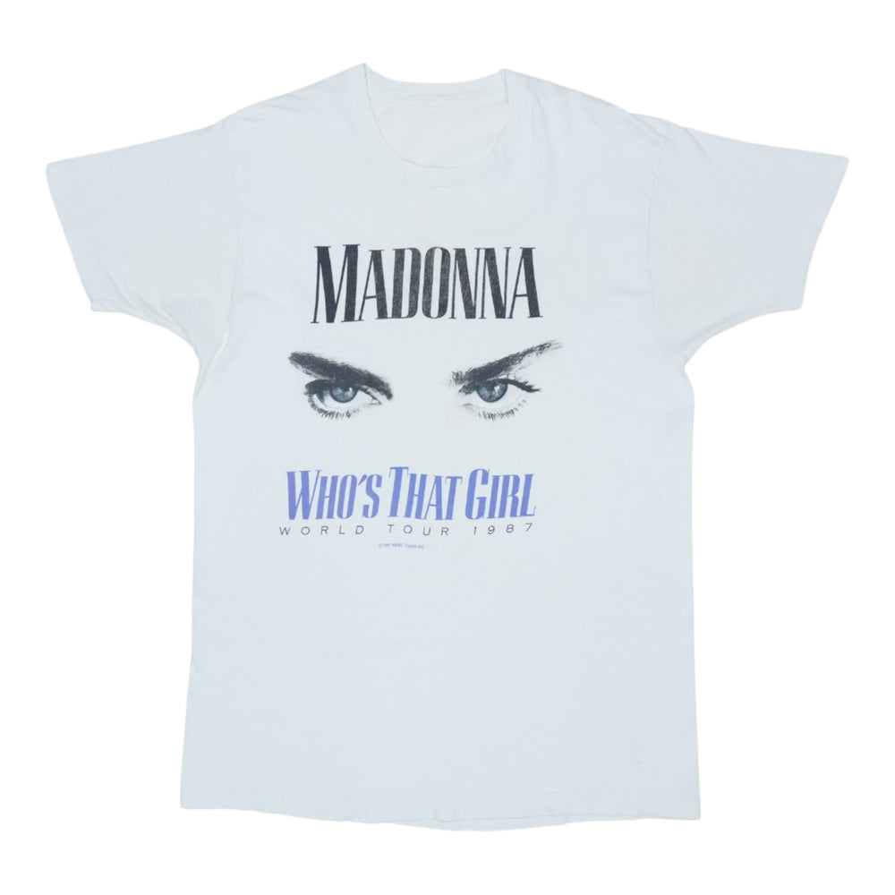 1987 Madonna Who's That Girl Tour Shirt