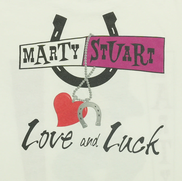 1994 Marty Stuart Love and Luck Shirt