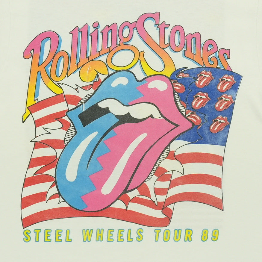 1989 Rolling Stones Steel Wheels Tour Shirt