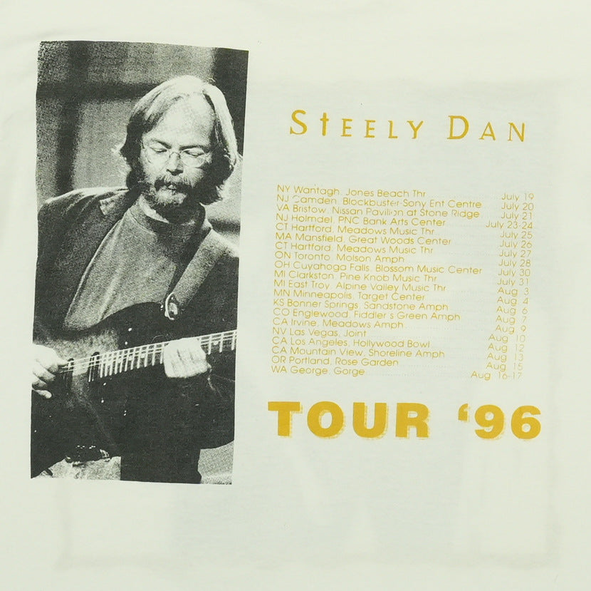 1996 Steely Dan Alive In America Tour Shirt