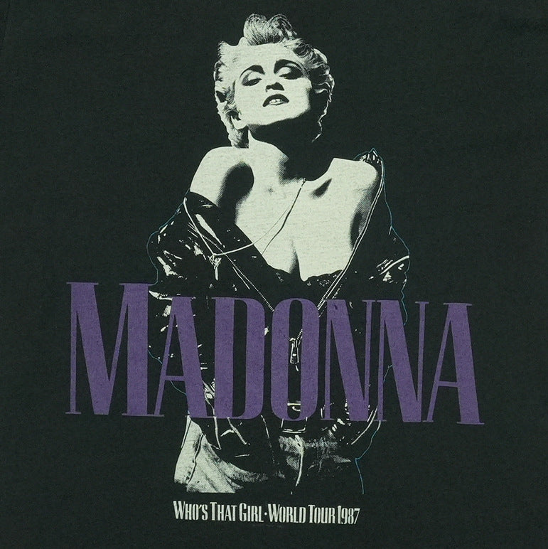 1987 Madonna Who's That Girl World Tour Shirt