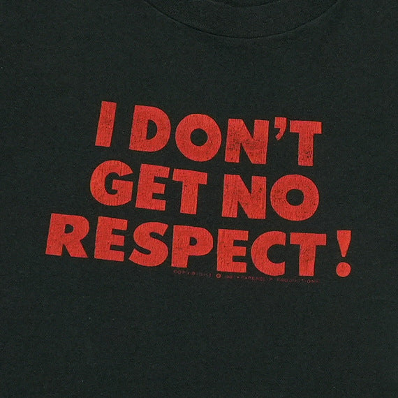1981 Rodney Dangerfield I Don't Get No Respect Shirt