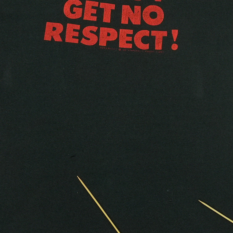 1981 Rodney Dangerfield I Don't Get No Respect Shirt