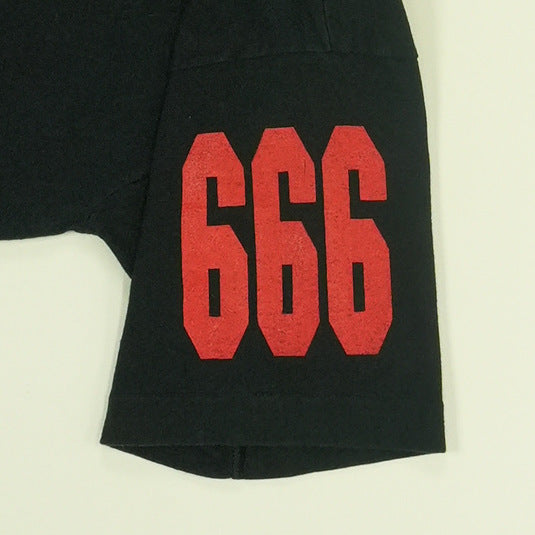 1990s Archaic Smile Beelzebub 666 Shirt