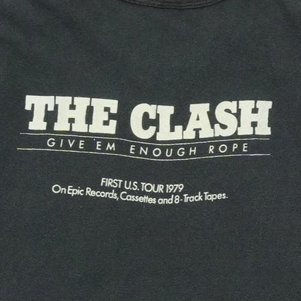 1979 The Clash Give Em Enough Rope Tour Shirt